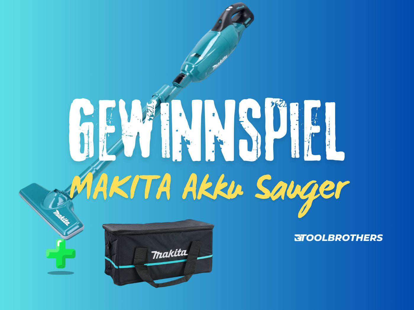 Gewinnspiel: Makita DCL 281 Akku Staubsauger inkl. Tasche