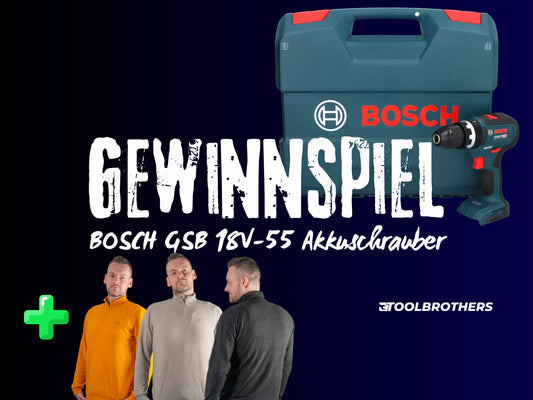 Gewinnspiel: Bosch Professional GSB 18V-55