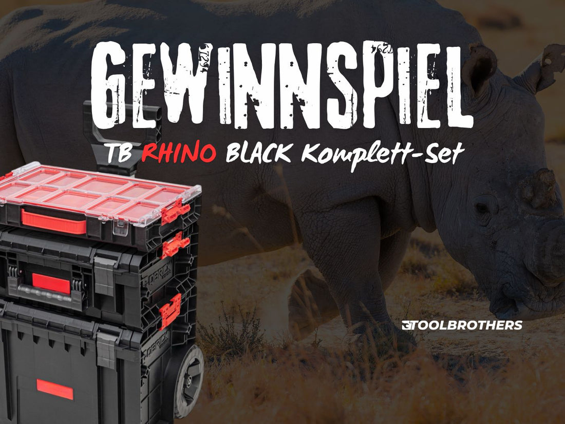 Black Friday Gewinnspiel: Toolbrothers RHINO Komplett-Set