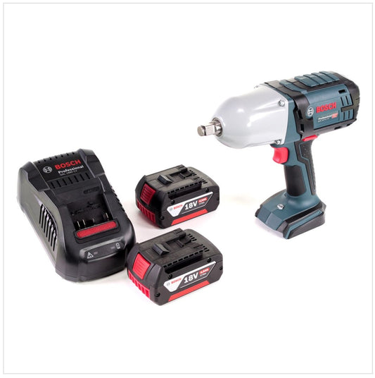 Bosch GDS 18 V-LI HT Akku Drehschlagschrauber 18V 650Nm 1/2" + 2x Akku 4,0Ah + Ladegerät - Toolbrothers