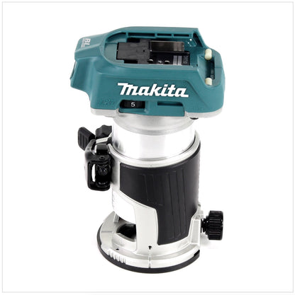 Makita DRT 50 RF1J Akku Multifunktionsfräse 18V Brushless + 1x Akku 3,0Ah + Ladegerät + Makpac - Toolbrothers