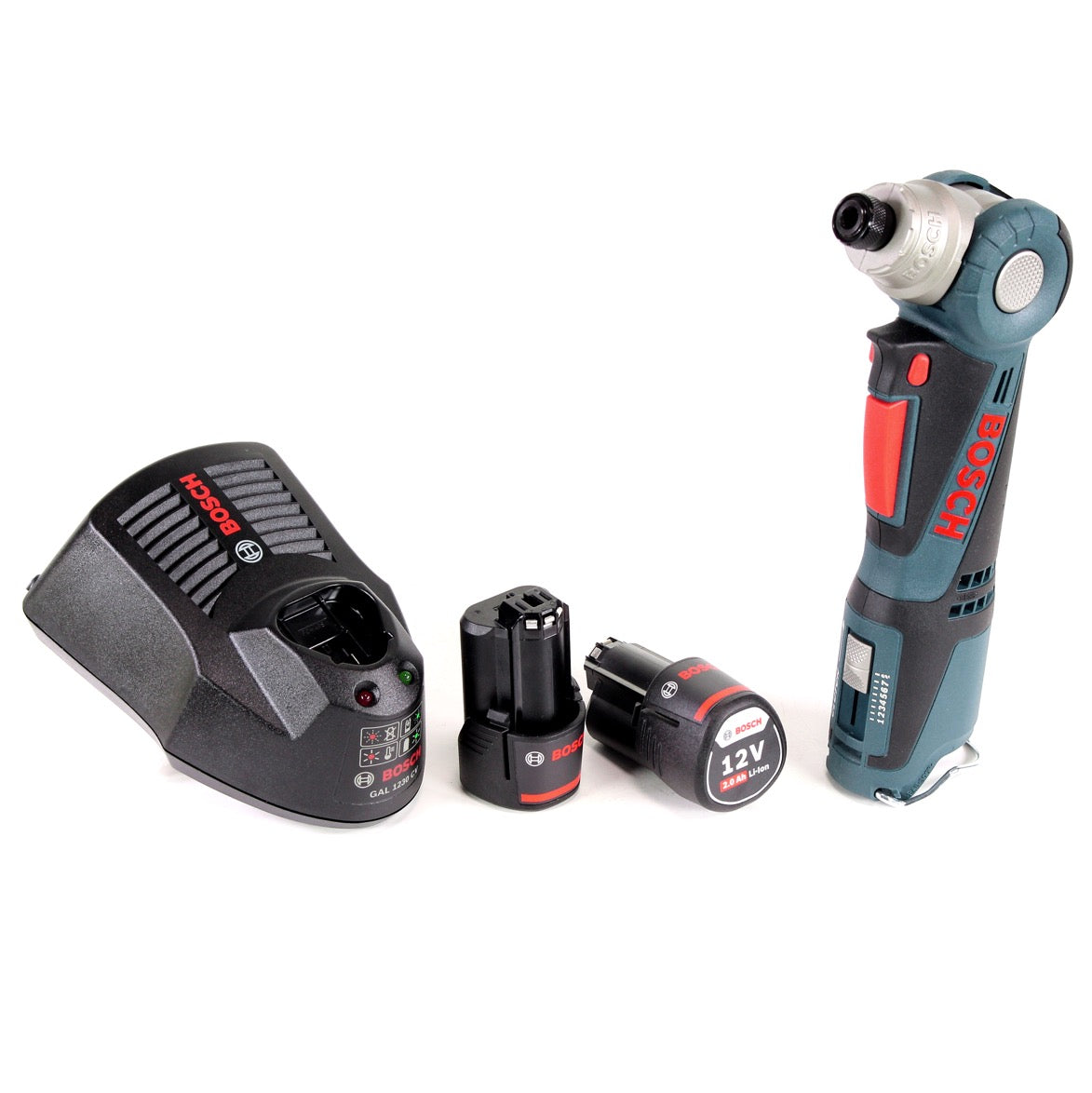 Bosch GWI 12V-5 Akku Winkelschrauber 12V L-Boxx ready + 2x Akku 2,0Ah + Ladegerät - Toolbrothers