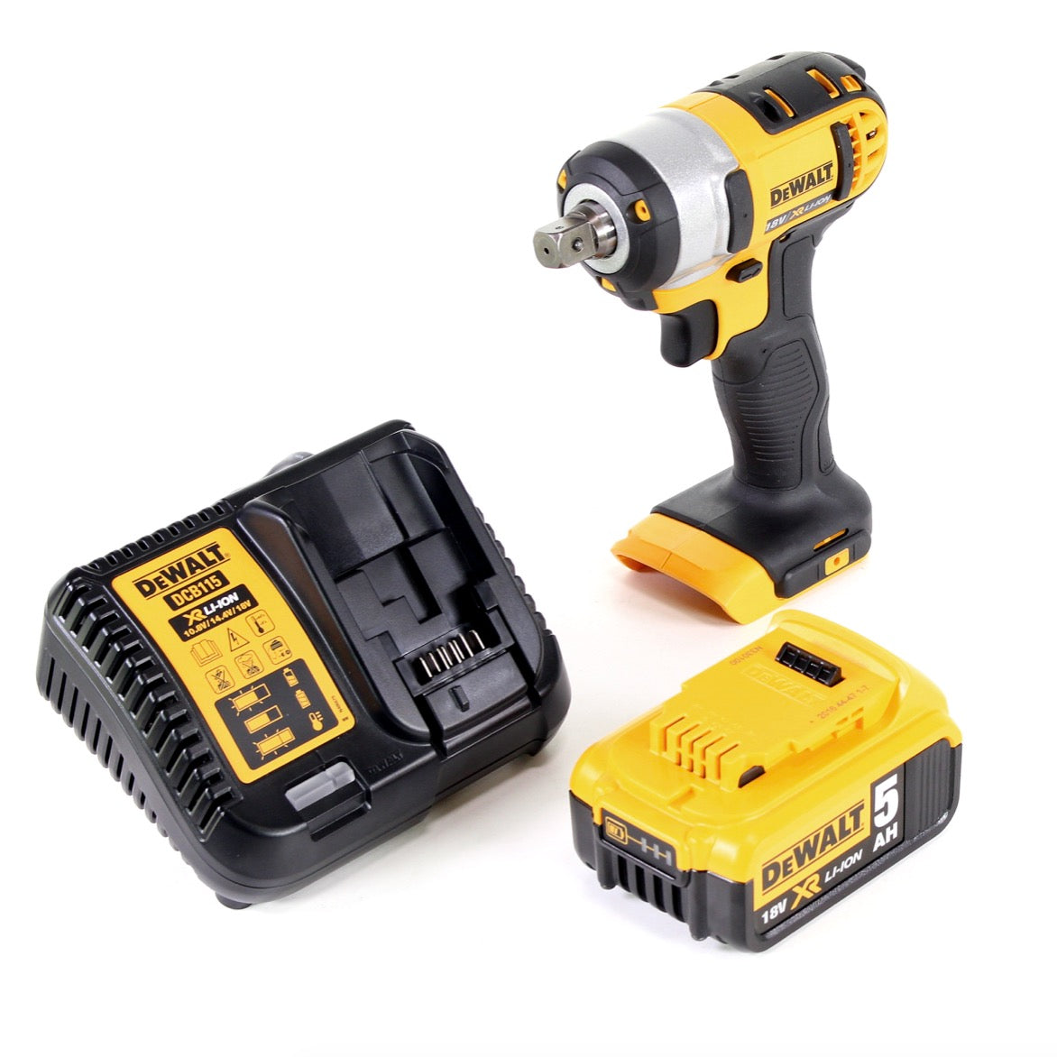 DeWalt DCF 880 Akku Schlagschrauber 18V 203Nm + 1x Akku 5,0Ah + Ladegerät - Toolbrothers