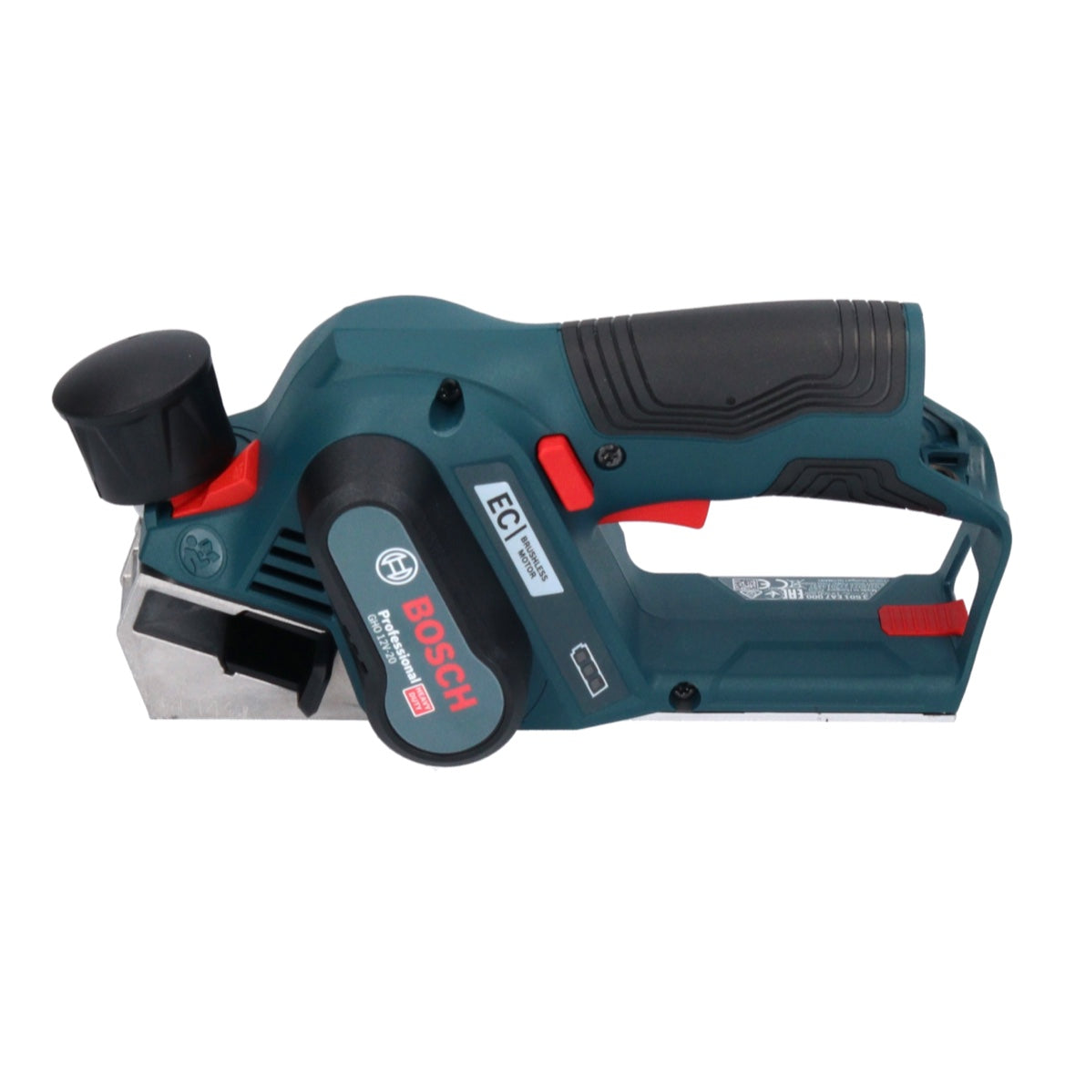 Bosch GHO 12V-20 Professional Akku Hobel 12 V Brushless + 1x Akku 3,0 Ah + Ladegerät + L-Boxx - Toolbrothers