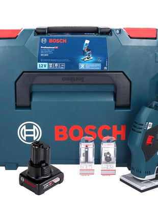 Bosch GKF 12V-8 Professional Akku Kantenfräse 12 V + 1x Akku 6,0 Ah + L-Boxx - ohne Ladegerät - Toolbrothers