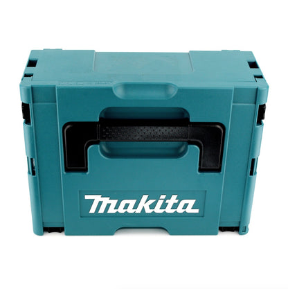 Makita DTM 50 RTJ Akku Multifunktionwerkzeug 18V + 2x Akku 5,0Ah + Ladegerät + WellCut MT-8 8 tlg. Sägeblätter Set + Makpac - Toolbrothers