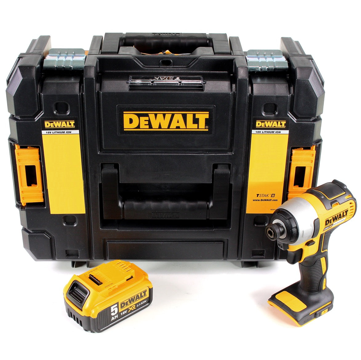 DeWalt DCF 787 Akku Schlagschrauber 18V 170Nm Brushless + 1x Akku 5,0Ah + TSTAK - ohne Ladegerät - Toolbrothers