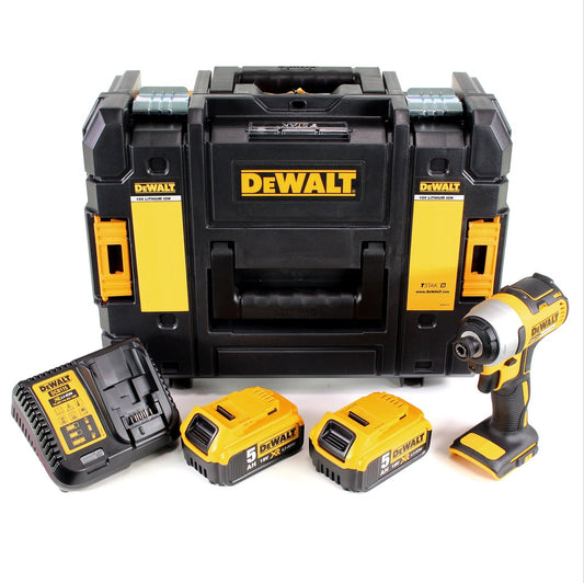 DeWalt DCF 787 P2 Akku Schlagschrauber 18V 170Nm Brushless + 2x Akku 5,0Ah + Ladegerät + TSTAK - Toolbrothers