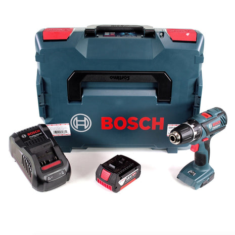 Bosch Professional GSR 18-2-Li Plus 18 V Akku Bohrschrauber in L-Boxx + 1x 5,0 Ah Akku + Schnellladegerät - Toolbrothers