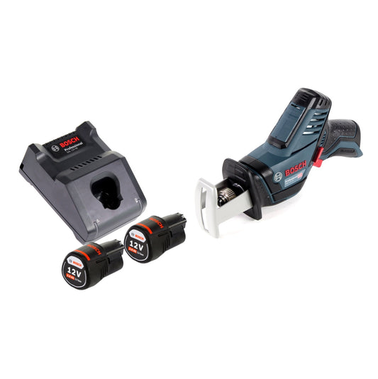 Bosch GSA 12V-14 Akku Säbelsäge 12 V + 2x Akku 2,0 Ah + Ladegerät - Toolbrothers