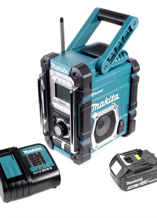 Makita DMR 106 RT1 Akku Baustellen Radio 7,2-18V + 1x Akku 5,0Ah + Ladegerät - Toolbrothers