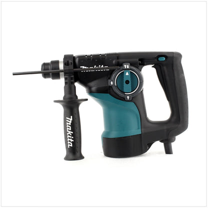 Makita HR 2810 - 800 W Kombi - Schlag Bohrhammer im Transportkoffer + SDS-Plus Bohrer-Meißel-Set 17 tlg. im Alu Koffer - Toolbrothers