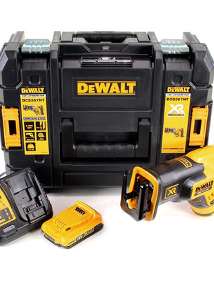 DeWalt DCS 367 D1 Akku Reciprosäge 18V Brushless Säbelsäge + 1x Akku 2,0Ah + Ladegerät + TSTAK - Toolbrothers