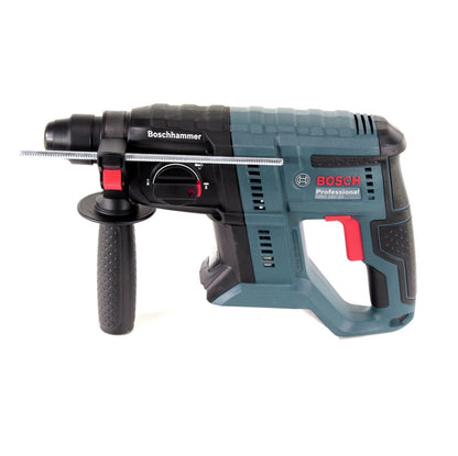 Bosch GBH 18V-20 Professional Akku Bohrhammer mit SDS-Plus Solo in Koffer +2x 6,0 Ah Akku + Ladegerät  + 17tlg. Bohrer und Meißel Set - Toolbrothers