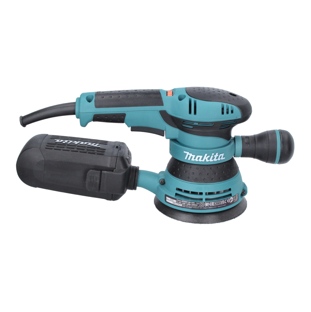 Makita BO 5041 Exzenterschleifer / Schleifmaschine 300 W 125 mm + 10x Schleifpapier 125 mm Körnung 80 - Toolbrothers