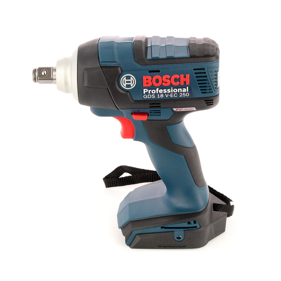 Bosch GDS 18 V-EC 250 Professional Brushless 18 V Akku Dreh Schlagschrauber + 1/2" Steckschlüssel Einsätze Außen Sechskant Nüsse Set 9 tlg. - Toolbrothers