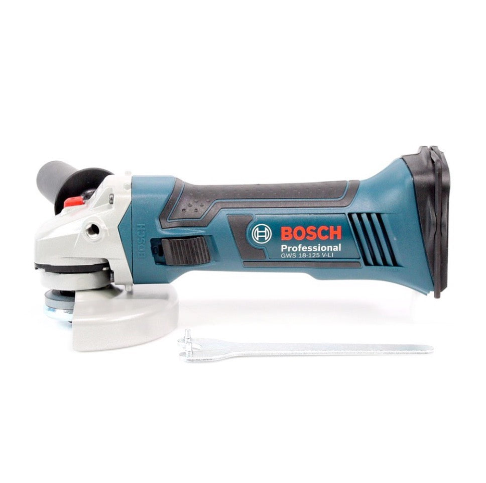 Bosch GWS 18-125 V-LI Akku Winkelschleifer 18V 125mm + 1x Akku 2,0Ah + Ladegerät + L-Boxx - Toolbrothers