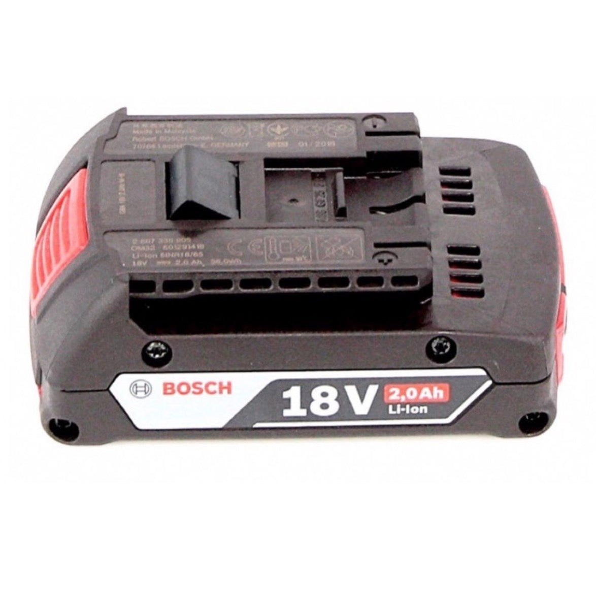 Bosch Akku Set mit 1 x GBA 2 Ah Akku und Ladegerät AL 1820 CV für 14,4 V - 18 V Li-Ion - Toolbrothers