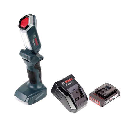 Bosch Professional GLI 18V-300 Akku Lampe + 1x GBA 18 V 2,0 Ah Akku + AL 1820 Ladegerät - Toolbrothers