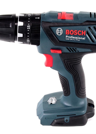 Bosch GSB 18-2-Li Plus Professional 18 V Akku Schlagbohrschrauber im Tanos Systainer® T-Loc II + 1 x 2 Ah Akku + 1x Ladegerät AL 1820 - Toolbrothers