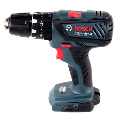 Bosch GSB 18-2-Li Plus Professional 18 V Akku Schlagbohrschrauber im Tanos Systainer® T-Loc II + 1 x 2 Ah Akku + 1x Ladegerät AL 1820 - Toolbrothers