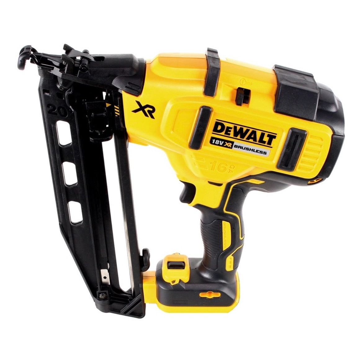 DeWalt DCN 660 NT Akku Nagler 18V 32 - 63mm Brushless + 1x Akku 2,0Ah + Koffer - ohne Ladegerät - Toolbrothers