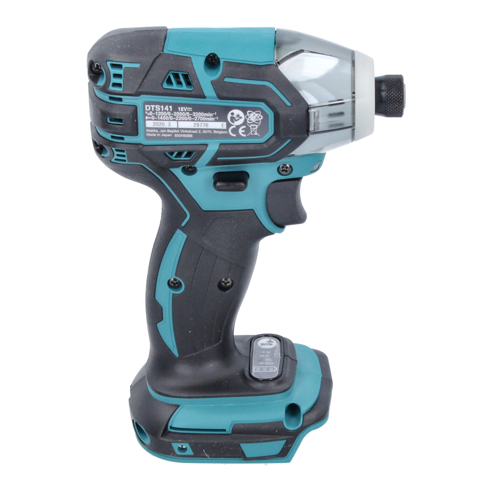 Makita DTS 141 ZJ Akku Impulsschrauber 18 V 40 Nm 1/4" Brushless + Makpac - ohne Akku, ohne Ladegerät - Toolbrothers