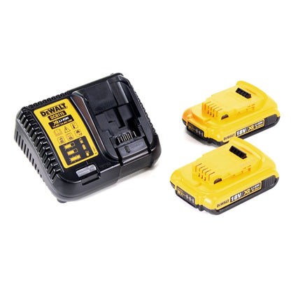 DeWalt DCL 043 Akku LED Lampe 18 V 1000 lm + 2x Akku 2,0 Ah + Ladegerät - Toolbrothers