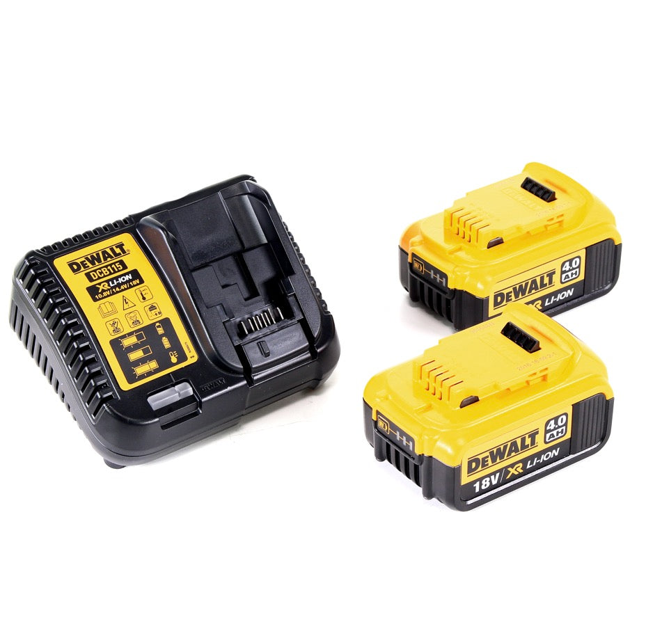 DeWalt DCL 043 Akku LED Lampe 18 V 1000 lm + 2x Akku 4,0 Ah + Ladegerät - Toolbrothers