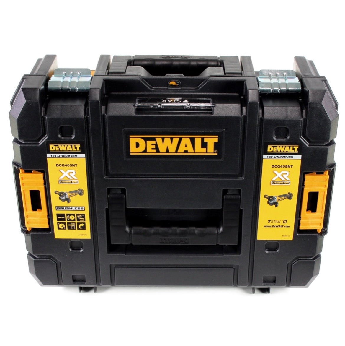 DeWalt DCG 405 NT Akku Winkelschleifer 18V 125mm Brushless + 1x Akku 4,0Ah + TSTAK - ohne Ladegerät - Toolbrothers