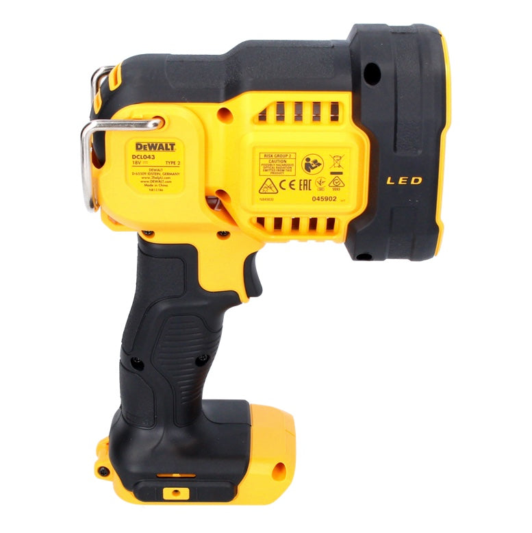 DeWalt DCL 043 Akku LED Lampe 18 V 1000 lm + 1x Akku 5,0 Ah + Ladegerät - Toolbrothers