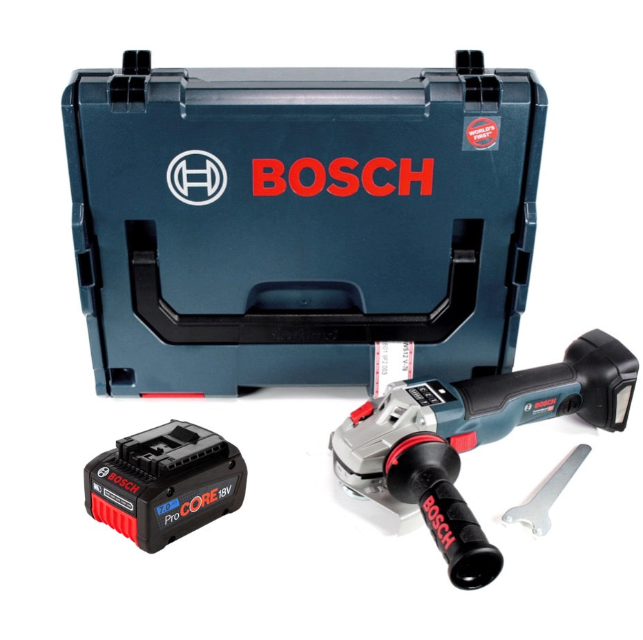 Bosch GWS 18 V-125 SC Professional Akku Winkelschleifer 125mm brushless in L-Boxx + 1x 7,0 Ah Akku ProCORE - Toolbrothers