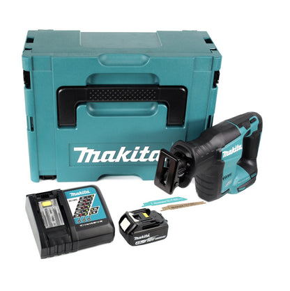 Makita DJR 188 RM1J Akku Reciprosäge 18 V Brushless Säbelsäge im Makpac + 1x 4,0 Ah Akku + Ladegerät - Toolbrothers