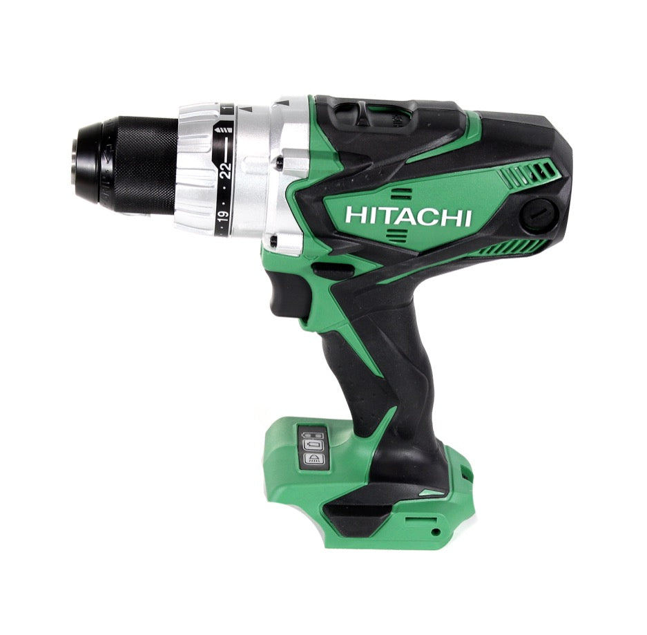 Hitachi DS 18 DSDL 18 V Akku Bohrschrauber im Koffer + 1x Hitachi BSL 1860 18 V 6,0 Ah / 6000 mAh Li-Ion Akku - Toolbrothers