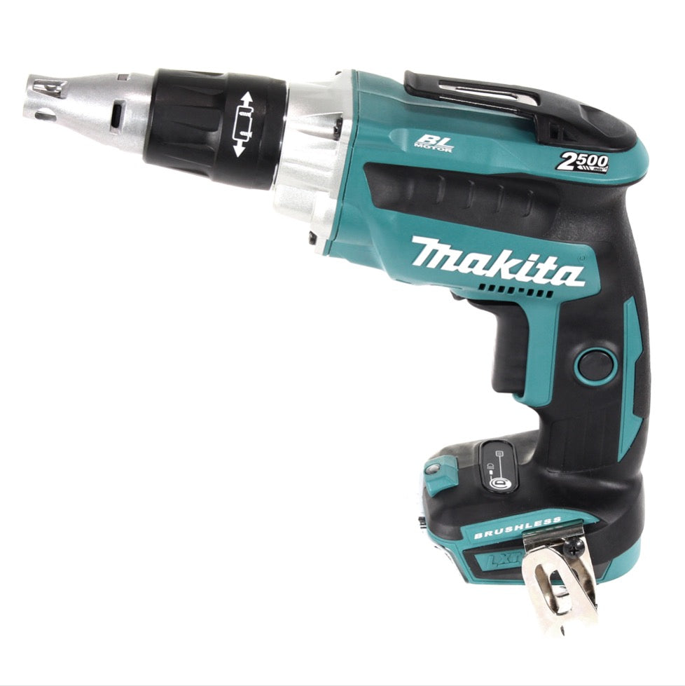 Makita DFS 250 RA1J Akku Trockenbauschrauber 18 V Brushless + 1x Akku 2,0 Ah + Ladegerät + Makpac - Toolbrothers