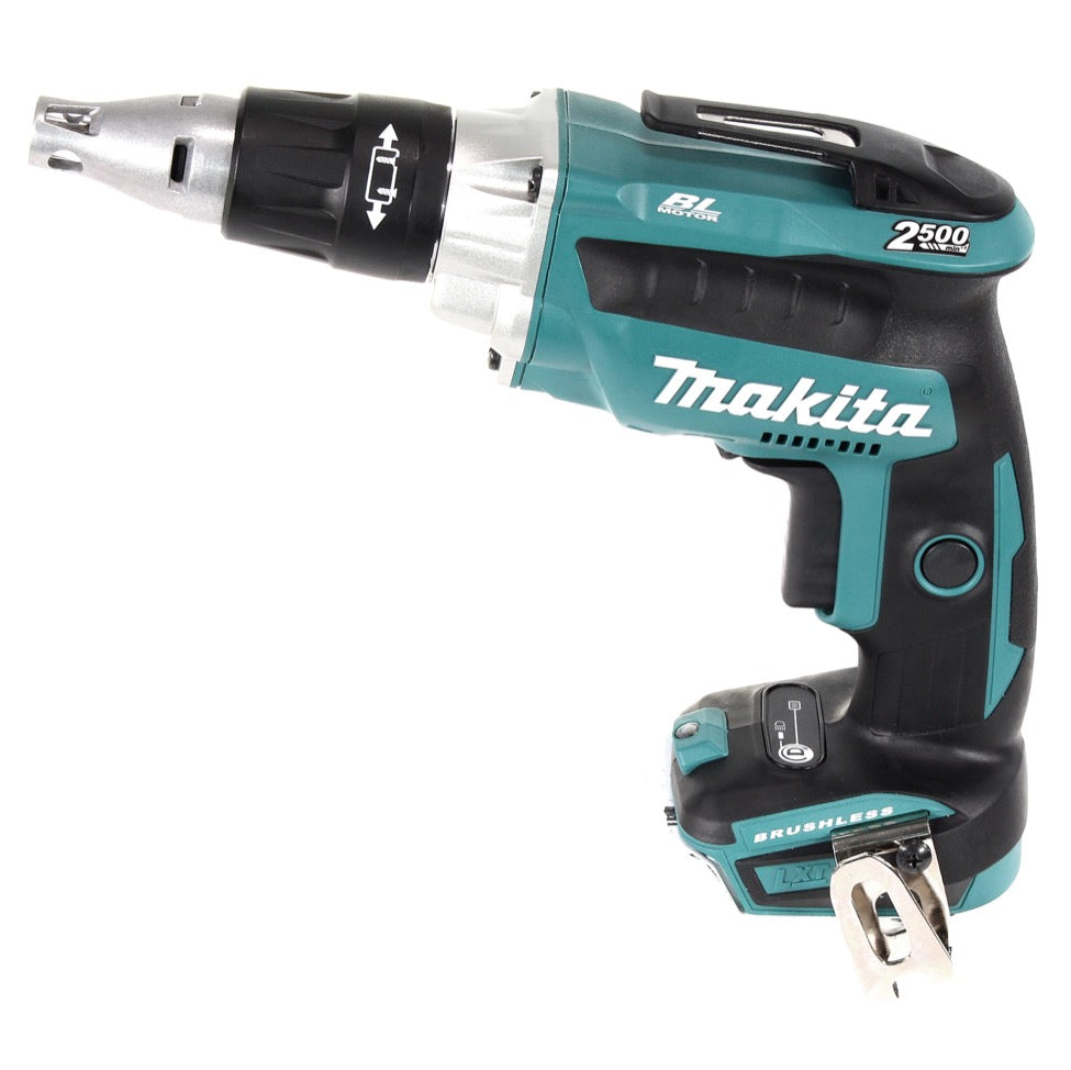 Makita DFS 250 RFJ Akku Trockenbauschrauber 18 V Brushless + 2x Akku 3,0 Ah + Ladegerät + Makpac - Toolbrothers