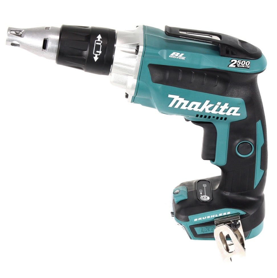 Makita DFS 250 RM1J Akku Trockenbauschrauber 18 V Brushless + 1x Akku 4,0 Ah + Ladegerät + Makpac - Toolbrothers