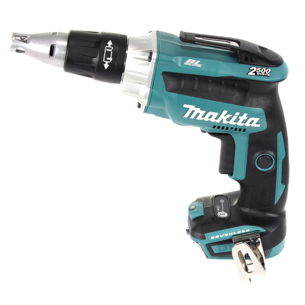 Makita DFS 250 RT1J Akku Trockenbauschrauber 18 V Brushless + 1x Akku 5,0 Ah + Ladegerät + Makpac - Toolbrothers