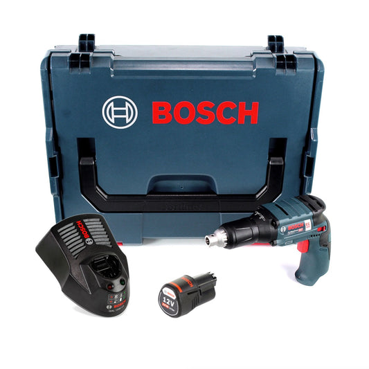 Bosch GTB 12V-11 Akku Trockenbauschrauber 12V 11Nm + 1x Akku 3,0Ah + Ladegerät + L-Boxx - Toolbrothers