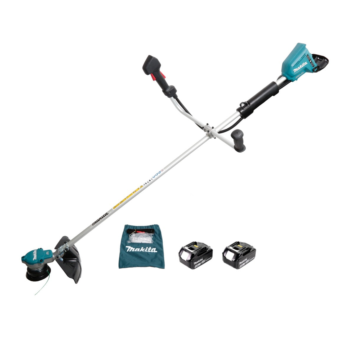 Makita DUR 365 LM2 Akku Motorsense 36V ( 2x18V) 300mm Brushless + 2x Akku 4,0Ah - ohne Ladegerät - Toolbrothers