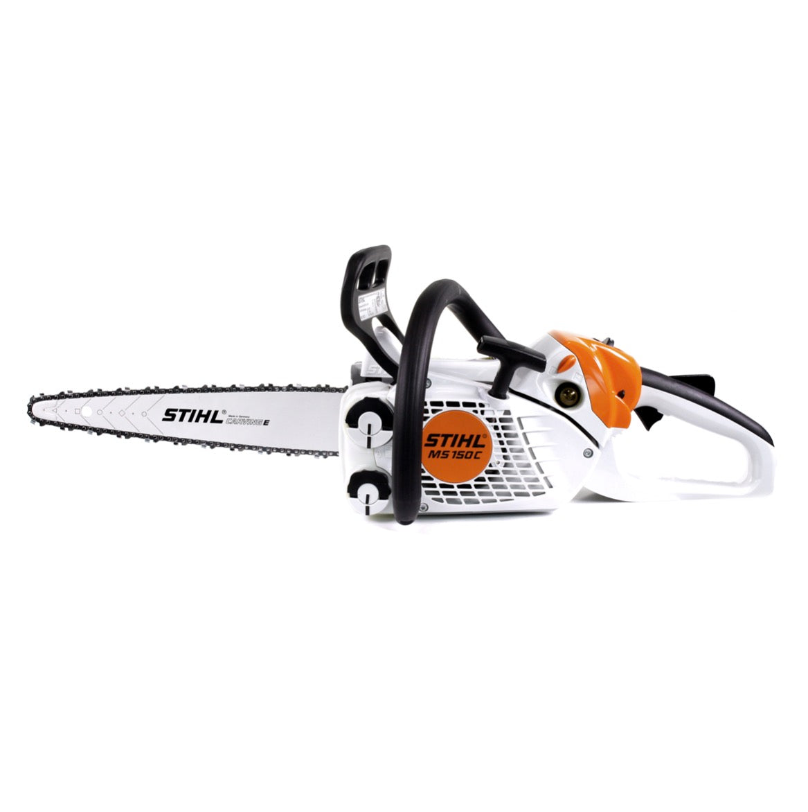 STIHL MS 150 C-E 1,0 kW Benzin Motorsäge Carvingsäge mit 1/4" PM3-Kette und 30 cm Schnittlänge ( 11460113001 ) - Toolbrothers