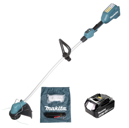 Makita DUR 184 LM1 Akku Rasentrimmer 18V 300mm Brushless + 1x Akku 4,0Ah - ohne Ladegerät - Toolbrothers