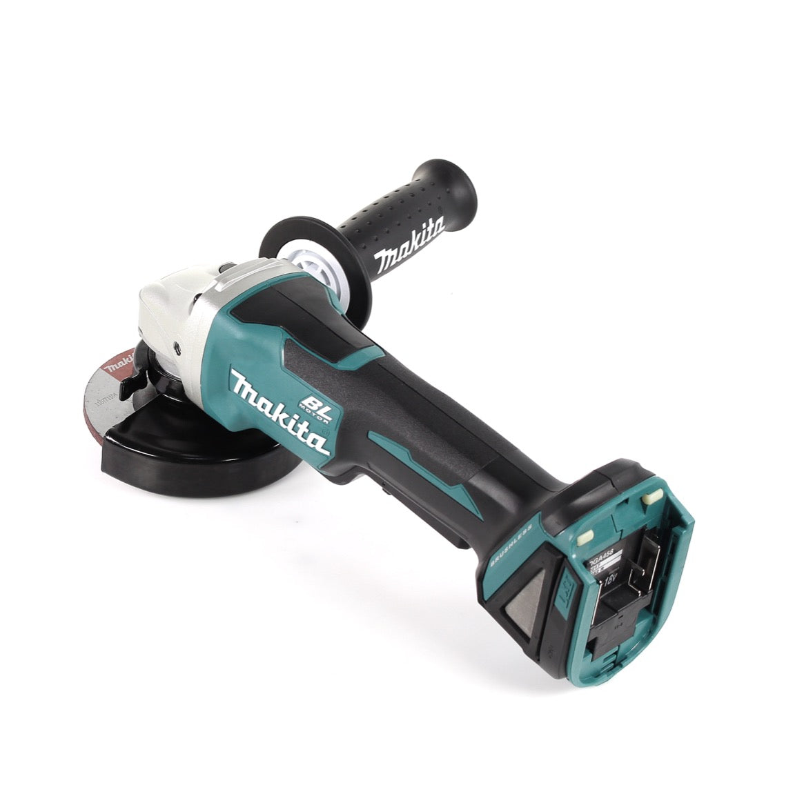 Makita DGA 458 Z Akku Winkelschleifer 18 V 115mm Brushless Solo - ohne Akku, ohne Ladegerät - Toolbrothers