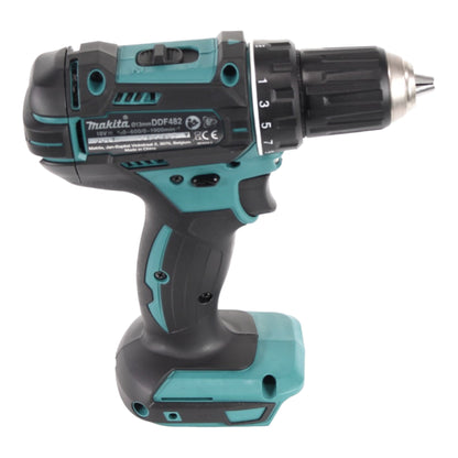 Makita DDF 482 SFJ-R perceuse-visseuse sans fil 18V 62Nm + 2x batteries 3,0 Ah + chargeur + RHINO