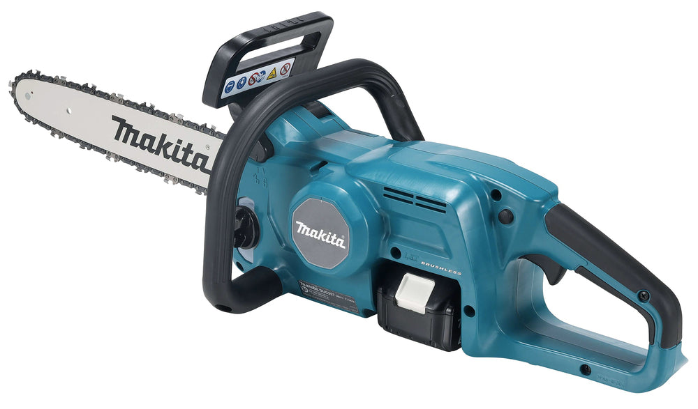 Tronçonneuse à batterie Makita DUC 357 RFX3 18 V 35 cm sans balai + 1x batterie 3,0 Ah + chargeur