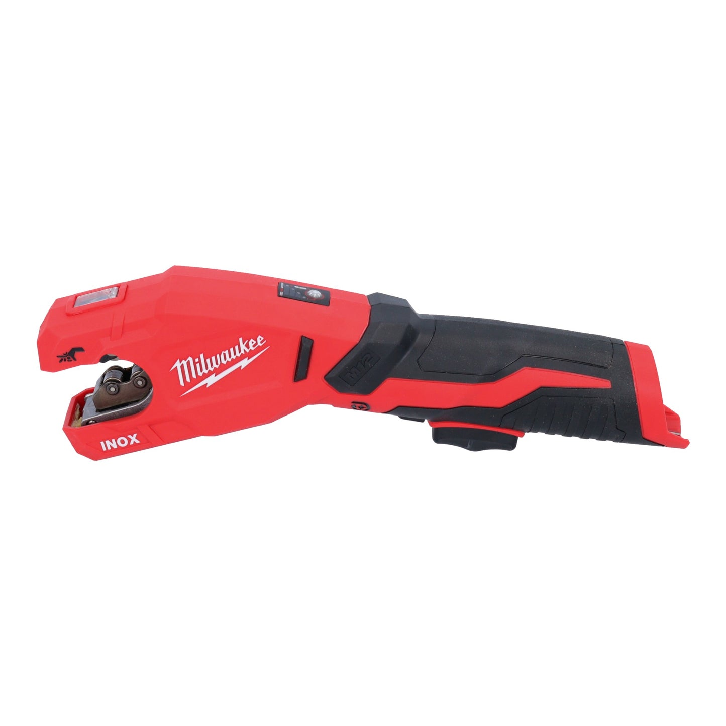 Milwaukee M12 PCSS-201C Akku Edelstahl Rohrabschneider 12 V 12 - 28 mm + 1x Akku 2,0 Ah + Koffer - ohne Ladegerät