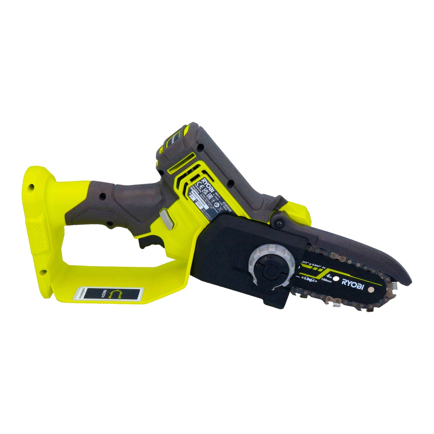 Scie d'élagage sur batterie RYOBI RY18PSX10A-0 18 V 10 cm brushless Solo (5133005433) - sans batterie, sans chargeur