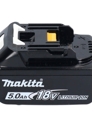 Meuleuse d'angle sur batterie Makita DMC 300 T1J 18 V 76 mm sans balais + 1x batterie 5,0 Ah + Makpac - sans chargeur