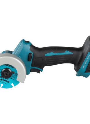 Makita DMC 300 G1J Meuleuse d'angle sans balais 18 V 76 mm + 1x batterie 6,0 Ah + Makpac - sans chargeur