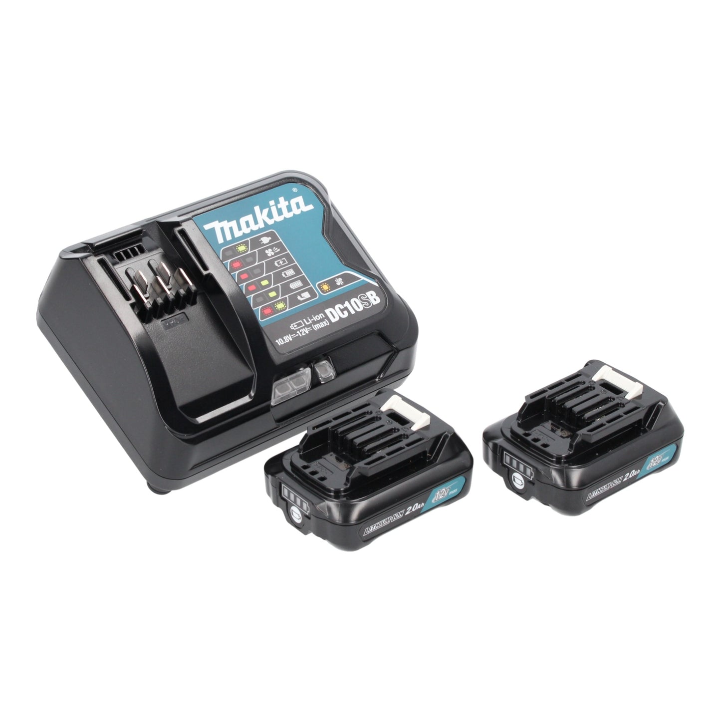 Makita DF 333 DSAJ perceuse-visseuse sans fil 12 V max. 30 Nm + 2x batteries 2,0 Ah + chargeur + Makpac